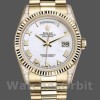 Replica Rolex Day-Date 36 mm Unisex-118338-Oro giallo-Comparatore romano bianco Unisex-118338<br />