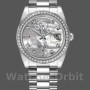 Replica Rolex Day-Date 36mm Unisex-118346-Comparatore bianco MOP Unisex-118346-Comparatore bianco MOP