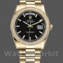 Replica Rolex Day-Date 36mm Unisex-118348-Comparatore nero unisex<br />