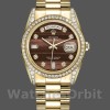 Replica Rolex Day-Date 36mm Unisex-118388-Bull's Eye-Comparatore marrone Unisex-118388-Bull's Eye-Comparatore marrone<br />