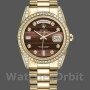 Replica Rolex Day-Date 36mm Unisex-118388-Bull's Eye-Comparatore marrone Unisex-118388-Bull's Eye-Comparatore marrone<br />