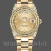 Replica Rolex Day-Date Unisex 36mm Unisex-118388-Champagne Quadrante Indice Champagne