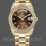 Replica Rolex Day-Date 36mm Unisex-118388-Calendario marrone cioccolato Unisex-118388-Calendario marrone cioccolato <br />