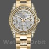 Replica Rolex Day-Date 36mm Unisex-118388-Ghiera di diamanti-Calendario Meteorite<br />