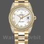 Replica Rolex Day-Date 36 mm Unisex-118388-Componente bianco con numeri romani Bianco<br />
