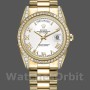 Replica Rolex Day-Date 36mm Unisex-118388-Oro giallo-Calendario romano bianco unisex<br />