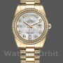 Replica Rolex Day-Date 36 mm Unisex-128348RBR-MOP Quadrante - Oro giallo MOP
