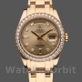 Replica Rolex Day-Date-18948 da uomo, 39 mm, quadrante diamantato champagne, Edizione Speciale, Champagne da uomo