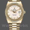 Replica Rolex Day-Date-218348, 41 mm, Cerchio Concentrico, Quadrante Avorio, Uomo Avorio