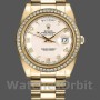 Replica Rolex Day-Date-218348, 41 mm, Cerchio Concentrico, Quadrante Avorio, Uomo Avorio