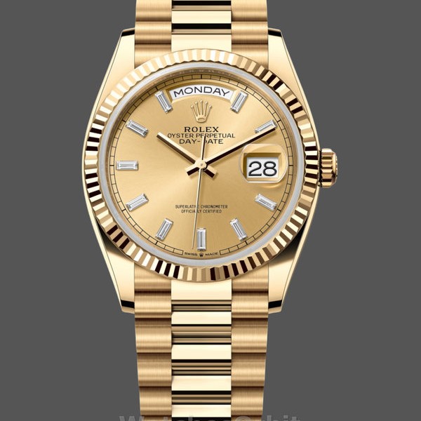 Replica Rolex Datejust 36-m126284RBR 0017 unisex, 36 mm, acciaio inossidabile, giubileo romano bianco, bianco