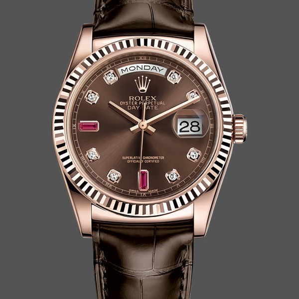 Replica Rolex Day Date 36-128238 0011, oro giallo, diamante MOP, MOP, unisex