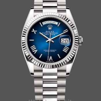 Replica Rolex Datejust 31-m278288RBR 0006, oro giallo, quadrante madreperlato, lunetta di diamanti, MOP