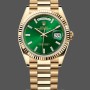 Replica Rolex Submariner 40-16613T da uomo, 18 carati, quadrante champagne con diamanti, lunetta nera, quadrante oro champagne