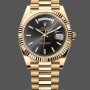 Replica Rolex Day-Date 40-m228238 0067, Oro giallo, President, Quadrante nero, Quadrante nero, Uomo