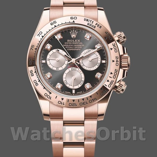 Replica Rolex Daytona-126505 da uomo, nero