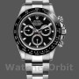 Replica Rolex Cosmograph Daytona 40mm Uomo-116500LN-Ghiera in ceramica-Calendario nero Nero