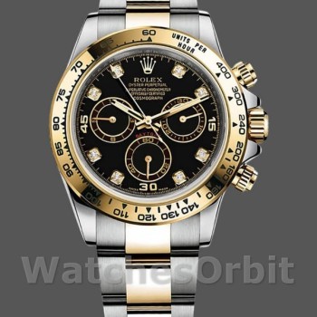 Replica Rolex Datejust 279178-28 mm, oro giallo, quadrante romano bianco, Lady Black, Uomo