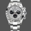 Replica Rolex Cosmograph Daytona-116509, 40 mm, quadrante grigio meteorite, Uomo, grigio meteorite