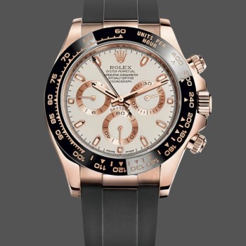 Replica Rolex Cosmograph Daytona 40mm Uomo-116515LN-Giallo d'Avorio Quadrante Avorio