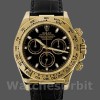 Replica Rolex Cosmograph Daytona 40 mm Uomo-116518-Cinturino in pelle nera Nero