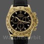 Replica Rolex Cosmograph Daytona 40 mm Uomo-116518-Cinturino in pelle nera Nero