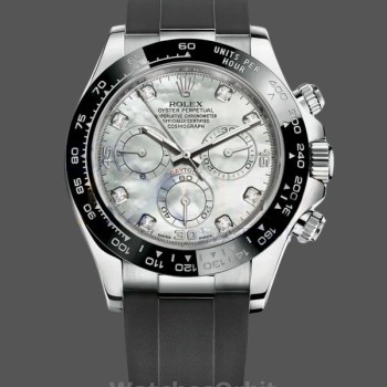 Replica Rolex Cosmograph Daytona 40mm Uomo-116519-Madreperla Quadrante MOP