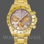 Replica Rolex Cosmograph Daytona-116528, 40 mm, quadrante nero con diamanti MOP, Uomo Nero