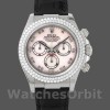 Replica Rolex Cosmograph Daytona-116589, 40 mm, quadrante bianco MOP arabo, Uomo MOP