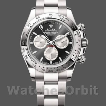 Replica Rolex Cosmograph Daytona-126509 0001 da uomo, 40 mm, nero