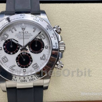 Replica Rolex Cosmograph Daytona Uomo Oro Bianco Quadrante Panda 116519 Quadrante Bianco