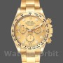 Replica Rolex Daytona-116508 da uomo, 40 mm, oro giallo, quadrante con diamanti champagne, Champagne da uomo