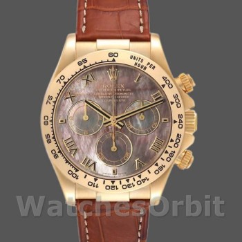 Replica Rolex Daytona 40mm Uomo-116518-Madreperla Quadrante MOP