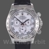 Replica Rolex Daytona 40mm Uomo-116519-Madreperla-Componente arabo Bianco