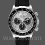 Replica Rolex Daytona 40mm Uomo-116519-oro bianco-quadrante grigio