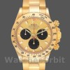 Replica Rolex Daytona 40mm Uomo-116528-Oro giallo-Calendario champagne Champagne