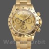 Replica Rolex Daytona 40mm Uomo-116528-Oro giallo-Champagne Quadrante diamante Champagne