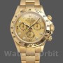Replica Rolex Daytona 40mm Uomo-116528-Oro giallo-Champagne Quadrante diamante Champagne