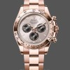 Replica Rolex Daytona-126505, 40 mm, Oro Everose, Quadrante Panda Sundust, Uomo Sundust