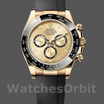 Replica Rolex Daytona-126518LN 0010 da uomo, 40 mm, oro giallo