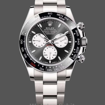 Replica Rolex Daytona-126529LN da uomo, 40 mm, quadrante nero
