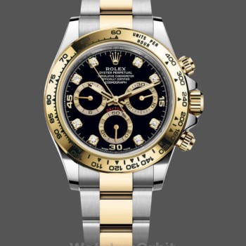 Replica Rolex Daytona 116503 Uomo Oyster 40MM quadrante nero bicolore