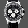 Replica Rolex Daytona Cosmograph Uomo in fibra di carbonio con quadrante nero 40MM