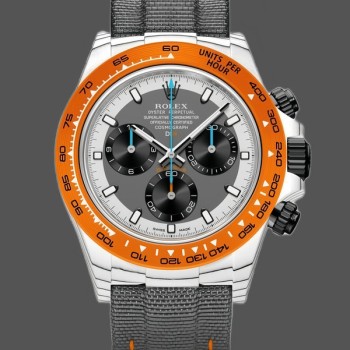 Replica Rolex Daytona Cosmograph-DIW Ocellaris da uomo, Fibra di quarzo, 40 mm, Nero da uomo