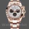 Replica Rolex Daytona-m116505, 40 mm, Oro Everose, Quadrante Grigio Meteorite, Uomo, Grigio Meteorite