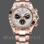 Replica Rolex Daytona-m116505, 40 mm, Oro Everose, Quadrante Grigio Meteorite, Uomo, Grigio Meteorite