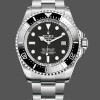 Replica Rolex Deepsea 44mm Uomo-126660-Dal quadrante nero-Oyster acciaio nero