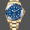 Replica Rolex Deepsea-136668LB, 2024, Oro, Quadrante blu, Uomo