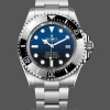 Replica Rolex Sea-Dweller Deepsea 44mm Uomo-136660 0005-Acciaio inossidabile-Comparatore nero/Blu Blu Blu