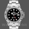 Replica Rolex Explorer II 39 mm Uomo-16550-Acciaio inossidabile-Comparto nero Nero